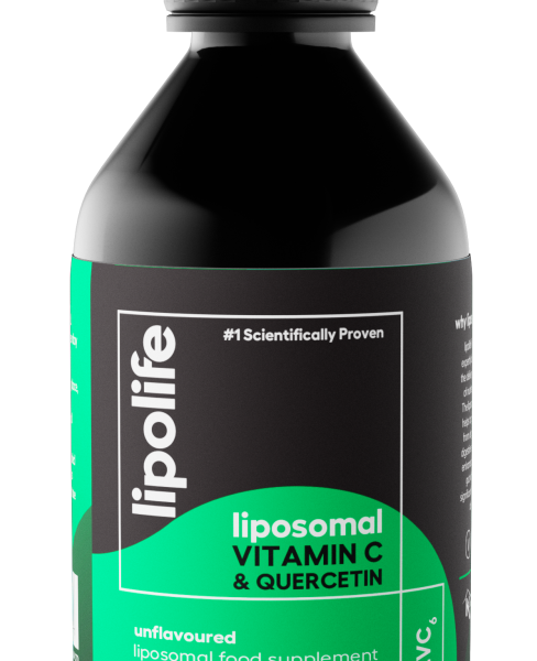 LVC6 - liposomal Vitamin C and Quercetin complex 240ml Lipolife