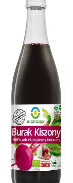Suc de sfecla rosie lactofermentata bio 500ml Biofood