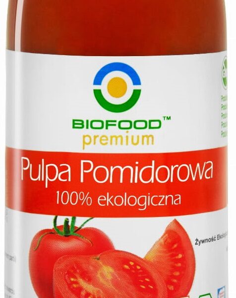 Pulpa de rosii bio 500ml Biofood