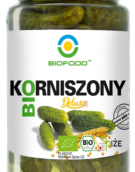 Castraveti murati cornison bio 700g Biofood