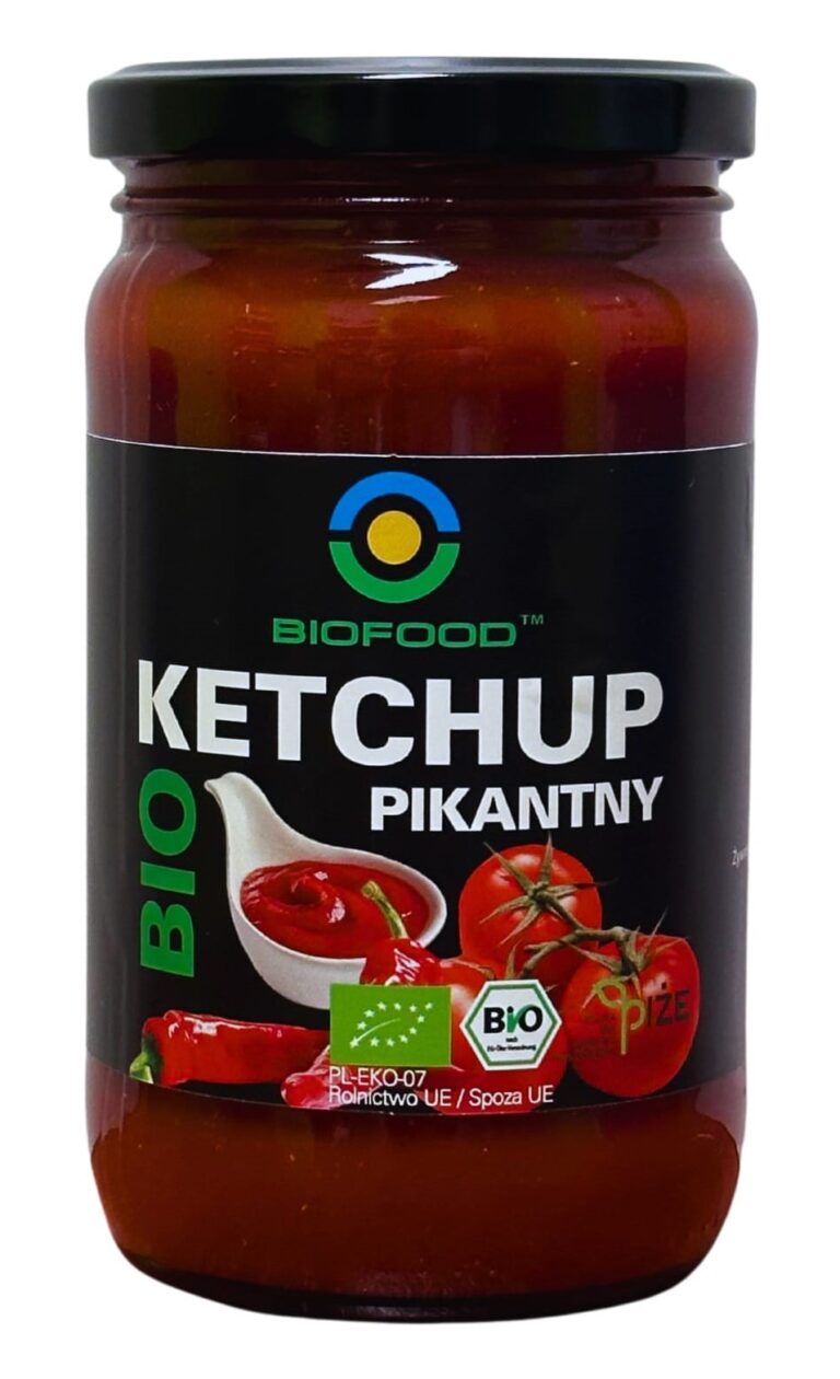 Ketchup picant bio 350g Biofood
