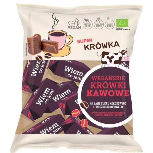 Caramele - aroma cafea bio 150g Super Fudgio