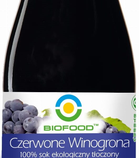Suc de struguri rosii bio 300ml Biofood